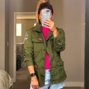 Superdry women’s military jacket.